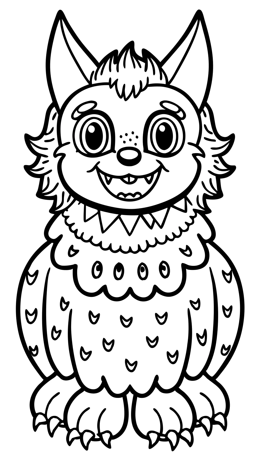 monsters coloring pages